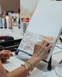 Acryl Night Gestalte dein Textur Art Kunstwerk