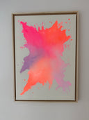 Vivid Soul  Kunstwerk 50 x 70 cm im Schattenfugenrahmen