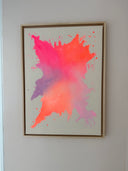 Vivid Soul  Kunstwerk 50 x 70 cm im Schattenfugenrahmen