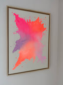Vivid Soul  Kunstwerk 50 x 70 cm im Schattenfugenrahmen