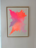 Vivid Soul  Kunstwerk 50 x 70 cm im Schattenfugenrahmen