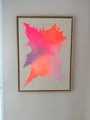 Vivid Soul  Kunstwerk 50 x 70 cm im Schattenfugenrahmen