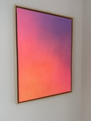 Painted Sky Kunstwerk 50 x 70 cm im Schattenfugenrahmen