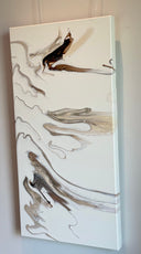 Acryl auf Leinwand Abstrakte Kunst Bilder Pouring Art Deko Wohnzimmer Kinderzimmer Wandbild Kunstwerk