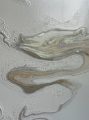 Acryl auf Leinwand Abstrakte Kunst Bilder Pouring Art Deko Wohnzimmer Kinderzimmer Wandbild Kunstwerk