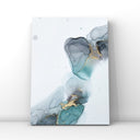 Abstrakte Malerei Bilder Kunstwerke Alcohol Ink Art Original Wandbild Dekoration 41,5 x29cm