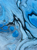 Pouring Kunstwerk- Acryl Wandbild Abstrakt, Original 30x40cm  Bild, Dekoration für Wohnzimmer, Geschenk für Freunde