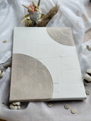 Wandbild Struktur Art Kunstwerk Textured Art Leinwand Wohnzimmer 30x40cm Bild